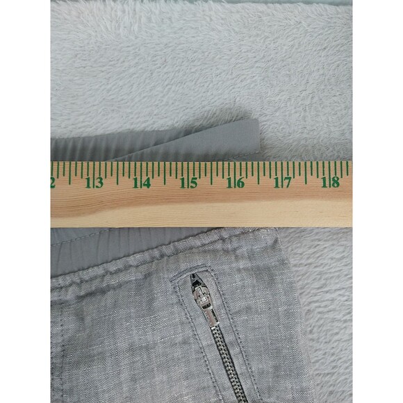 Athleta Cabo Linen Jogger Women's 10 Gray Lightweight 405720-06 - Picture 5 of 9